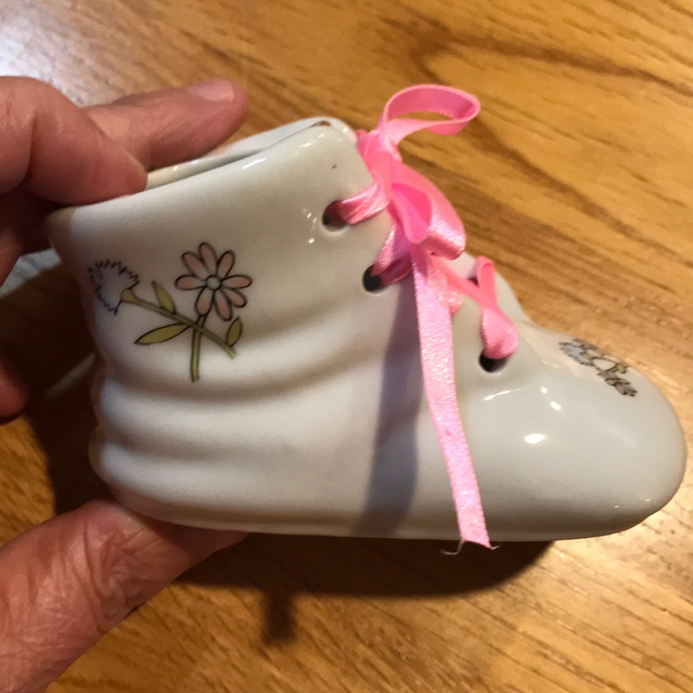 Vintage Porcelain Girl’s Shoe